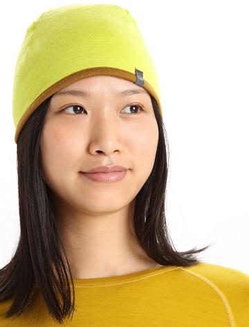 Chapeaux Icebreaker Unisex Merino Pocket Beanie Femme Vert | FR 1485DFMN